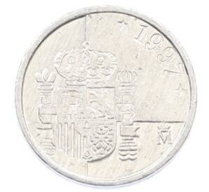 1 песета 1997 года Испания — Фото №2