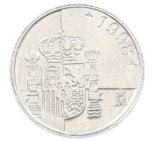 1 песета 1998 года Испания — Фото №2