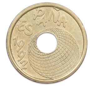 25 песет 1992 года Испания «Севилья» — Фото №2