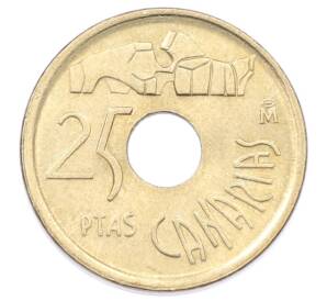 25 песет 1994 года Испания «Канарские острова» — Фото №1