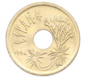 25 песет 1994 года Испания «Канарские острова» — Фото №2