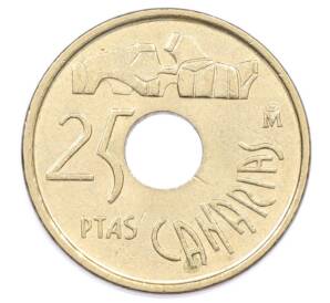 25 песет 1994 года Испания «Канарские острова» — Фото №1