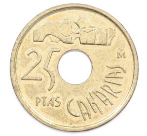 25 песет 1994 года Испания «Канарские острова» — Фото №1