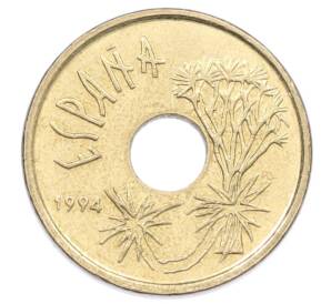 25 песет 1994 года Испания «Канарские острова» — Фото №2