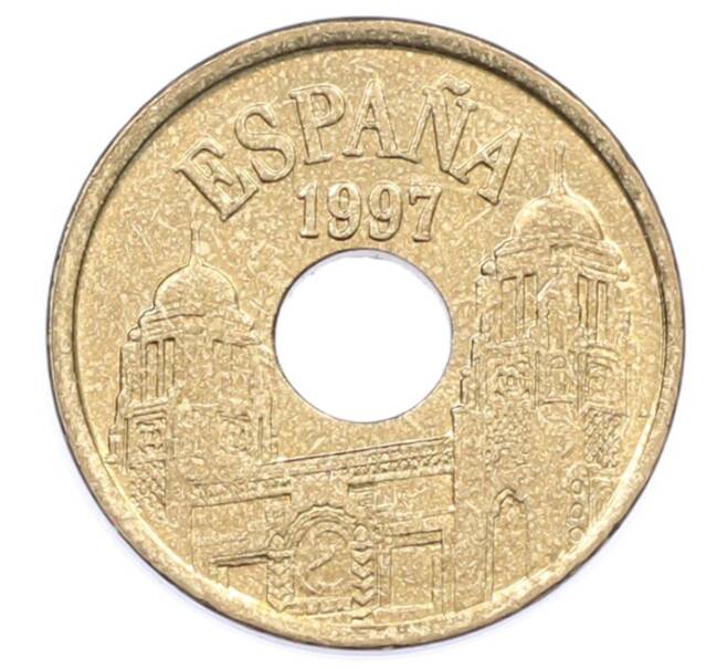 Монета 25 песет 1997 года Испания «Мелилья» (Артикул: K12-74455) — Фото №2