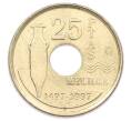 Монета 25 песет 1997 года Испания «Мелилья» (Артикул: K12-74475) — Фото №1