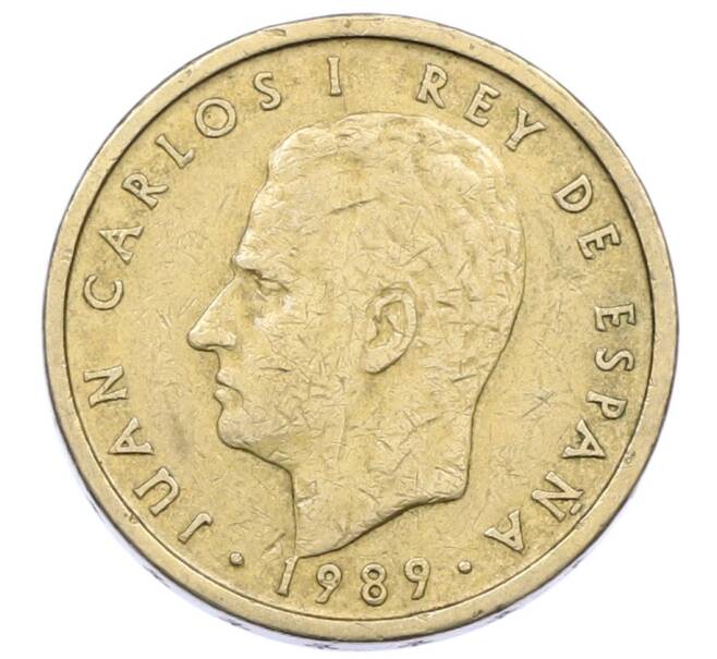 Монета 100 песет 1989 года Испания (Артикул: K12-74503) — Фото №1