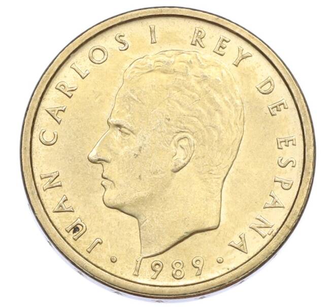 Монета 100 песет 1989 года Испания (Артикул: K12-74502) — Фото №1