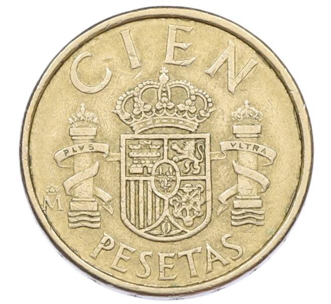 Монета 100 песет 1984 года Испания (Артикул: K12-74497) — Фото №2