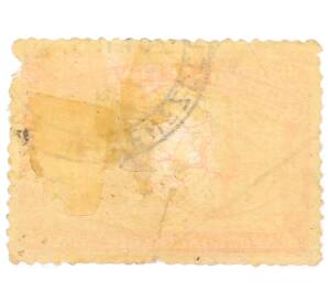 Почтовая марка 50 сентимо 1896 года Венесуэла «Карта региона Ориноко»