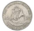 Монета 25 центов 2004 года Восточные Карибы (Артикул: T11-31496) — Фото №1