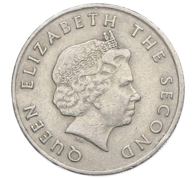 Монета 25 центов 2004 года Восточные Карибы (Артикул: T11-31496) — Фото №2