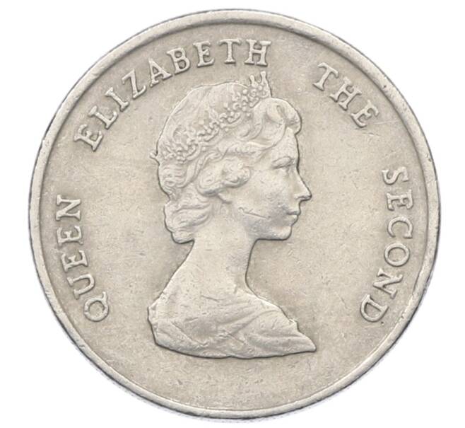 Монета 25 центов 2000 года Восточные Карибы (Артикул: T11-31497) — Фото №2