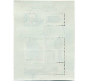 Полная серия марок 2008 года Индонезия «22-я Азиатская международная выставка марок» на листе — Фото №2