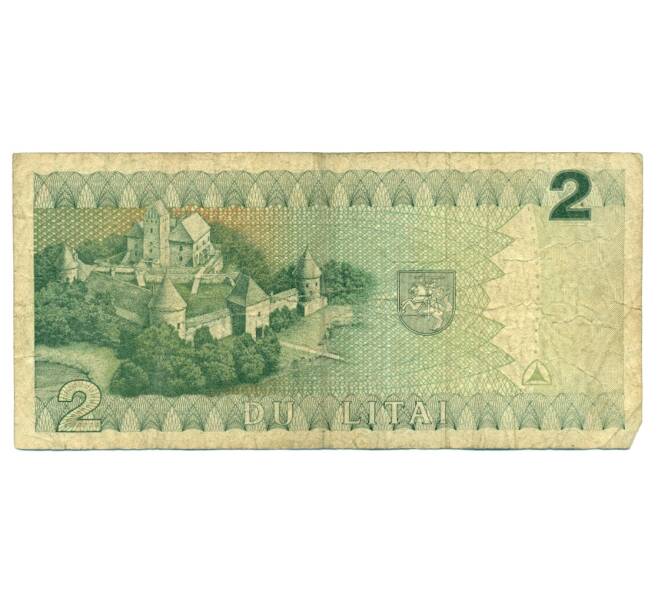 Банкнота 2 лита 1993 года Литва (Артикул: T11-31674) — Фото №2
