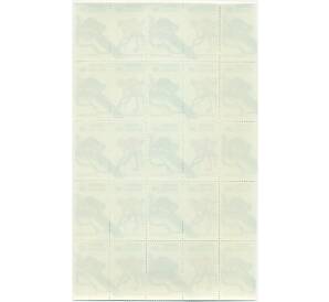 Сцепка из 25 марок 300 рупий 1996 года Индонезия «Кускусы» — Фото №2