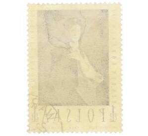 Почтовая марка 1 злотый 1959 года Польша «Хенрик Родаковски — Леония Блудорн»