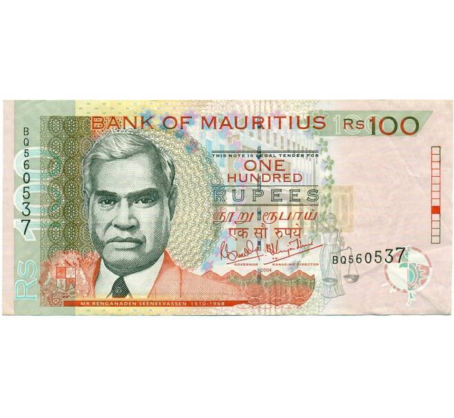 Банкнота 100 рупий 2004 года Маврикий (Артикул: T11-31928) — Фото №1