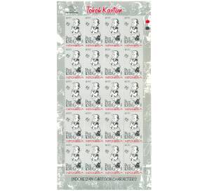 Полный лист марок 2000 года Индонезия «Персонажи мультиков — Панджи Коминг» — Фото №1