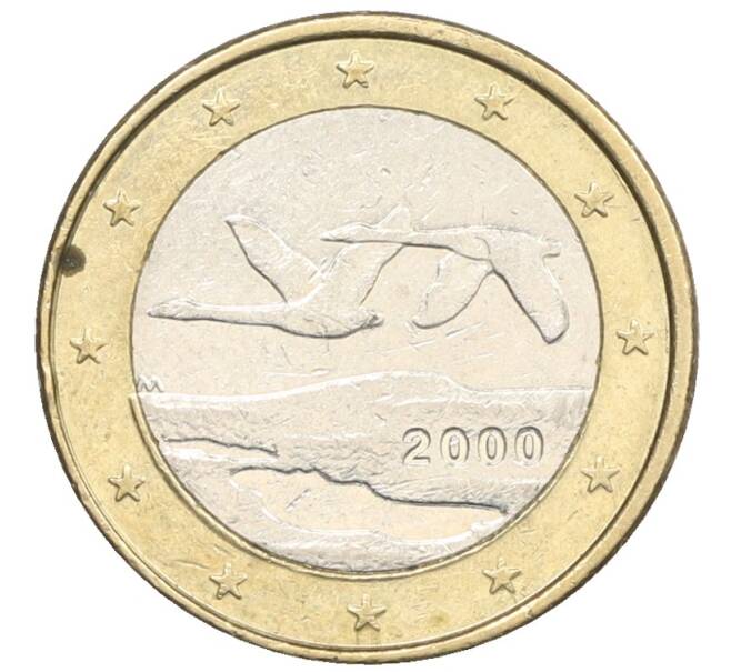 Монета 1 евро 2000 года Финляндия (Артикул: K12-74746) — Фото №1