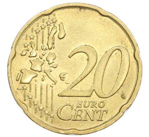 20 евроцентов 2002 года J Германия