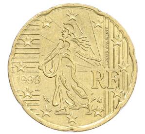 20 евроцентов 1999 года Франция — Фото №1