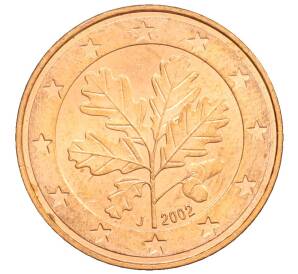 5 евроцентов 2002 года J Германия — Фото №1