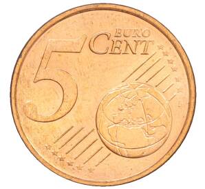 5 евроцентов 2002 года J Германия — Фото №2