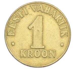 1 крона 2000 года Эстония