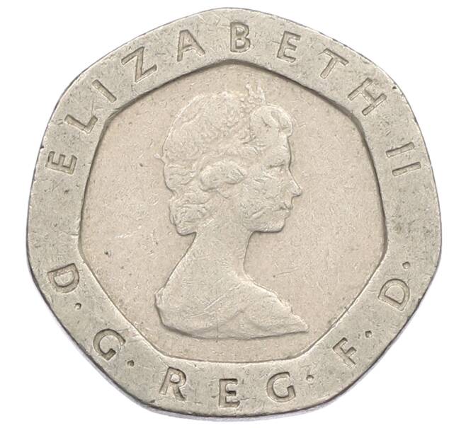 Монета 20 пенсов 1982 года Великобритания (Артикул: T11-32005) — Фото №2