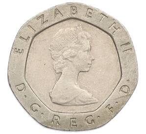 20 пенсов 1983 года Великобритания — Фото №2