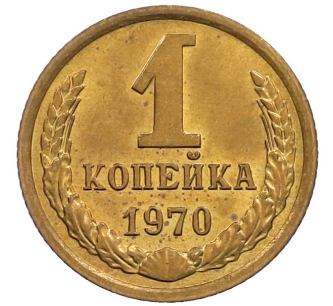Монета 1 копейка 1970 года (Артикул: T11-32181) — Фото №1