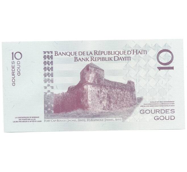 Банкнота 10 гурдов 2004 года Гаити (Артикул: B2-4949) — Фото №2