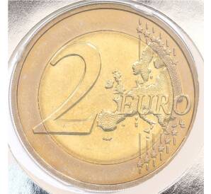 2 евро 2007 года Монако «25 лет со дня смерти Принцессы Монако Грейс Келли» — Фото №2