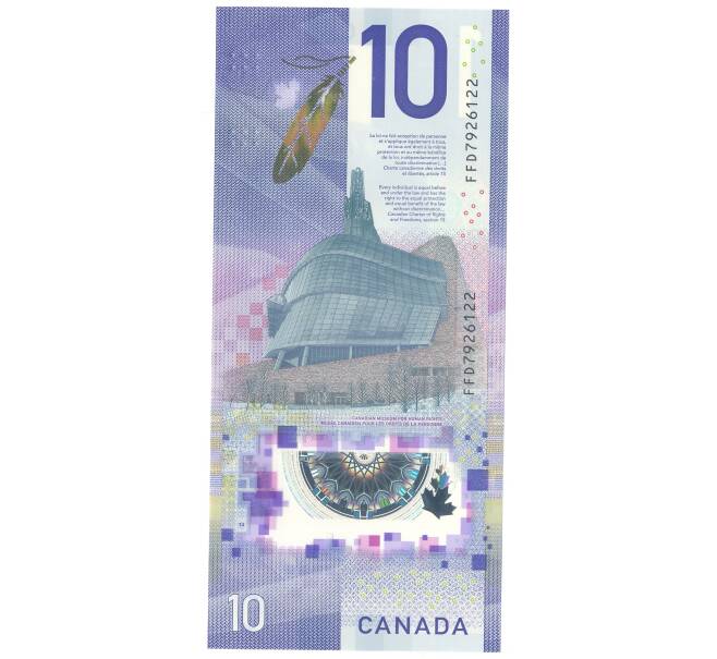 10 долларов 2018 года Канада (Артикул B2-4989)
