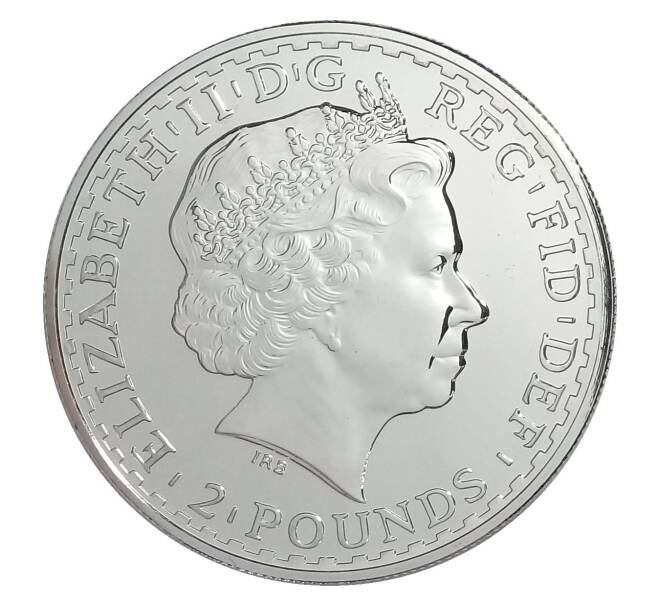 Монета 2 фунта 2007 года Великобритания — «Британия» (Артикул M2-33803)