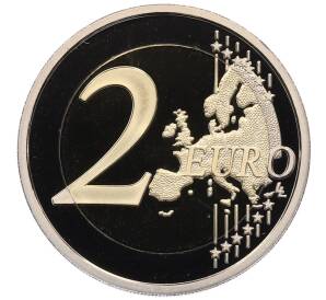 2 евро 2016 года Монако «150 лет основанию Монте-Карло» — Фото №2