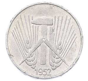 1 пфенниг 1952 года E Восточная Германия (ГДР) — Фото №1