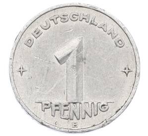 1 пфенниг 1952 года E Восточная Германия (ГДР) — Фото №2