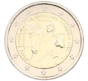 2 евро 2025 года Хорватия «1100 лет Королевству Хорватии и коронации короля Томислава» — Фото №1