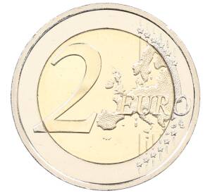 2 евро 2025 года Хорватия «1100 лет Королевству Хорватии и коронации короля Томислава» — Фото №2