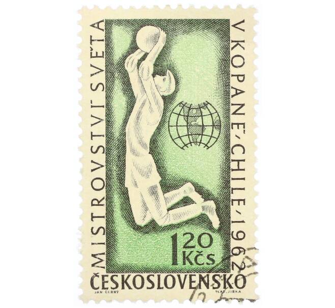 Почтовая марка 1.2 кроны 1962 года Чехословакия «Голкипер» (Артикул: P2-1063) — Фото №1