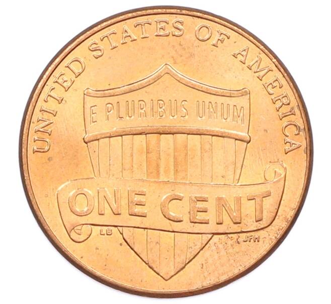 Монета 1 цент 2015 года США (Артикул: T11-33299) — Фото №2