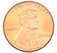 Монета 1 цент 2015 года США (Артикул: T11-33307) — Фото №1