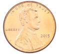 Монета 1 цент 2015 года США (Артикул: T11-33310) — Фото №1
