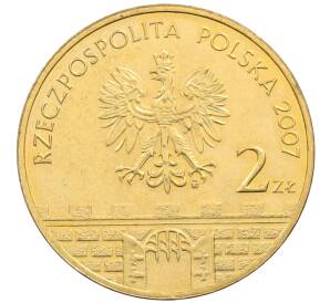 2 злотых 2007 года Польша «Древние города Польши — Пшемысль»