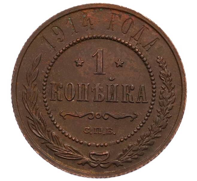 Монета 1 копейка 1914 года СПБ (Артикул: M1-66003) — Фото №1