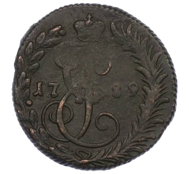 Монета Денга 1789 года КМ (Артикул: K12-75145) — Фото №1