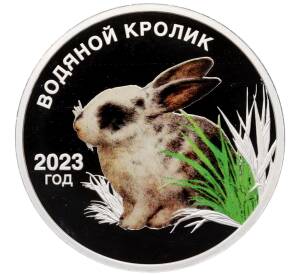 Памятная медаль «Символ 2023 года — Водяной кролик» — Фото №1