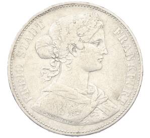 1 союзный талер 1862 года Франкфурт — Фото №1